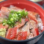 地魚食事処　さかなや - 料理写真:脂金目づけ丼　1900円