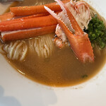 紅ズワイガニらぁ麺 まるはち屋 - 