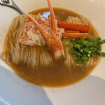 紅ズワイガニらぁ麺 まるはち屋 - 