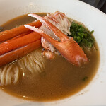 紅ズワイガニらぁ麺 まるはち屋 - 