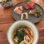 ねじまき料理店 - 刺身盛り合わせ　