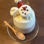 カフェ アクイーユ - 2024年12月　スノーマンココア