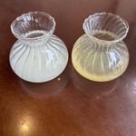 カフェ アクイーユ - 2025年6月　あじさいソーダ　シロップ