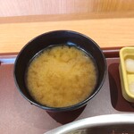 ゴーゴーカレー - みそ汁