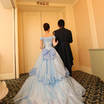 ディズニーアンバサダーホテル - 披露宴入口　アンバサダーホテル内　シンデレラドレス