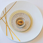 ヌーヴェル・エポック - ランチコース 14450円 のチーズ風味シュー 鶏白レバームース