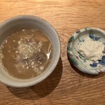 ホルモン焼 婁熊東京 - 煮込み、湯葉