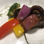 龍天門 - 脂がしつこくないサクサク柔らか和牛2片