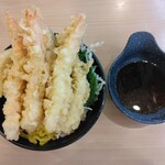Kappa壽司 秋田廣面店 - 贅沢大えび天丼：８６０円（税込）【２０２５年６月撮影】
