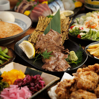 自慢の創作和食が楽しめる3H飲み放題付プランを3500円～♪