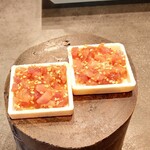 a plus - 最中を割ってみました