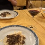 ラ・ビスボッチャ - トリュフを追加してもらいました