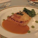 ディズニーアンバサダーホテル - 天使の海老と帆立貝のムースパイ包み焼き