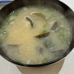 味処 明島 - 宍道湖産「大和しじみ」味噌汁(770円)