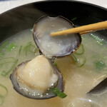 味処 明島 - 宍道湖産「大和しじみ」味噌汁(770円)