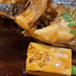 味処 明島 - カサゴの煮付け(2,750円)