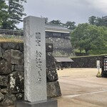味処 明島 - おまけ　翌朝の松江城