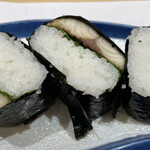 味処 明島 - 焼き鯖寿司(1,100円)
