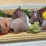 味処 明島 - 刺し盛り(4,000円)