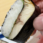 味処 明島 - 焼き鯖寿司(1,100円)