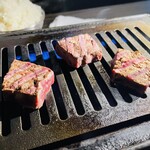焼肉 大幸園 - 炙りレバー
