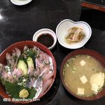 廻転寿司冨士丸 - 鯵丼