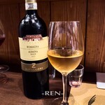 生ハムとワイン メッシタフランコ - 白ワイン