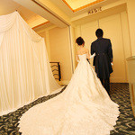 ディズニーアンバサダーホテル - 披露宴会場前にて