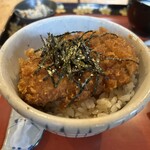 むろや - ミニカツ丼