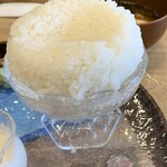 ねばりっこ食堂 - 丼のお米