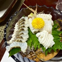 淡路島 さと味 - 鱧　湯引き、刺身