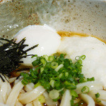 かばと製麺所 - 温玉とろろぶっかけ