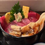美家古寿司 - 穴子・まぐろ丼