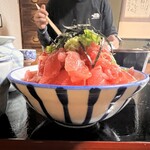 十割そば森本屋 - 冷たいお蕎麦 ミニセット 2,000円 (ミニまぐろ丼)