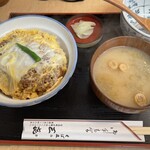 そば処 三喜 - カツ丼950円