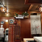 美家古寿司 - 内観（神棚）