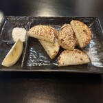 い月 - 山いも塩焼き