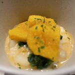 PRIMO PASSO - リゾット　北海道の雲丹をふんだんに使用したリゾット、生唐墨添え