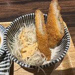 肉豆冨とレモンサワー 大衆食堂 安べゑ - 【2025.6.23(月)】豊洲鮮魚の刺身定食の白身魚フライ