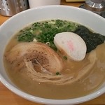 四代目麺処 ゆうじ - 鶏白湯醤油らーめん＠750円