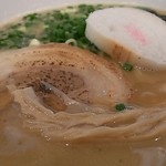 四代目麺処 ゆうじ - 鶏白湯醤油らーめん＠750円