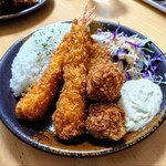 kitchen 晴晴 - 料理写真:「Mixフライプレート」①