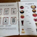 ホッチーノコーヒー - メニュー