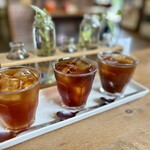 ホッチーノコーヒー - 3種類のアイスコーヒー（飲み比べ）