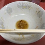 ラーメン二郎 - 完食です
