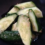 紅梅園 - H.26.5.6.昼 再びやみつき胡瓜 280円