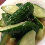 紅梅園 - H.26.5.6.昼 やみつき胡瓜 280円