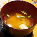 銀座 すが家 - お味噌汁