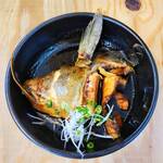 はまさき村 - カンパチのカマの煮付け