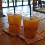 カフェマルタ - お得なランチセット　オレンジジュース